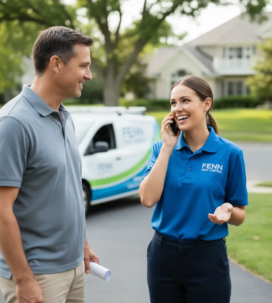 Fenn Pest Control customer support in Frenchville